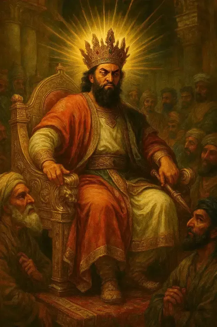 داستان داستان جمشید و تخت زرین