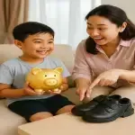 داستان کودکانه علی و قلک طلایی درباره پس انداز و خرید وسایل ضروری