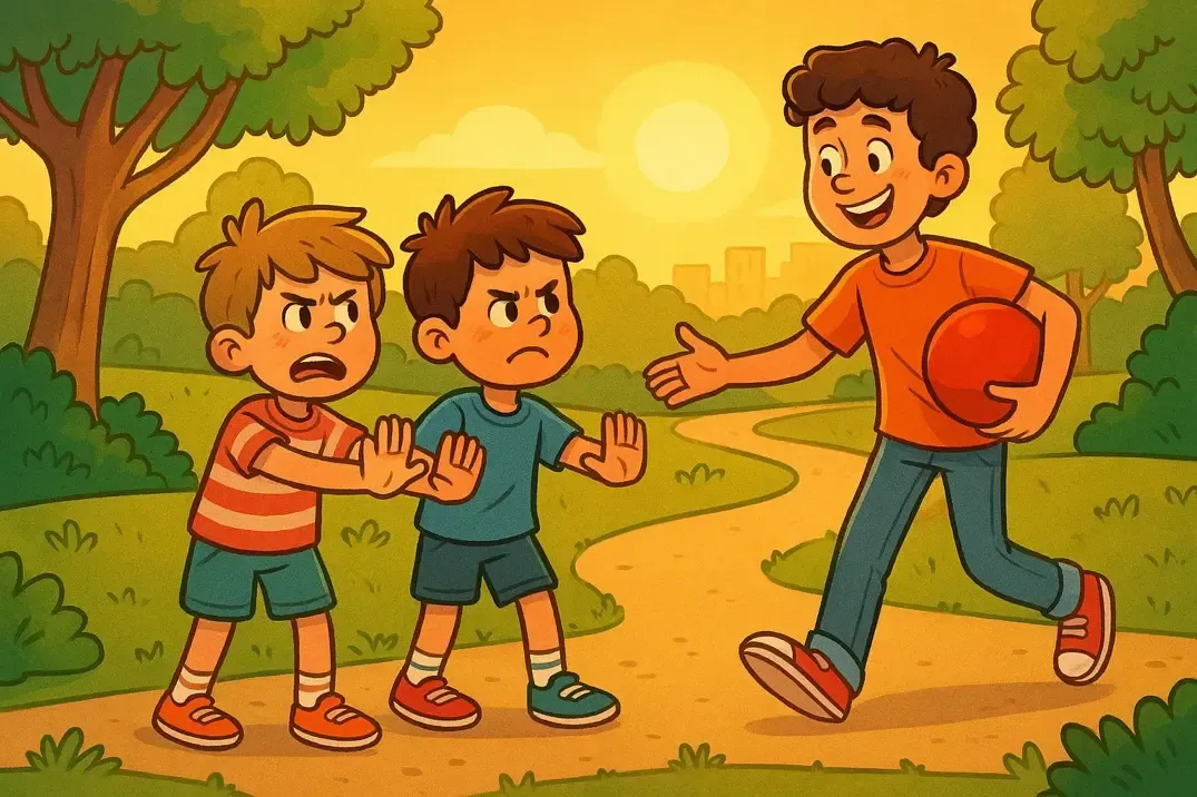 داستان پارک اسرارآمیز و پسر خندان