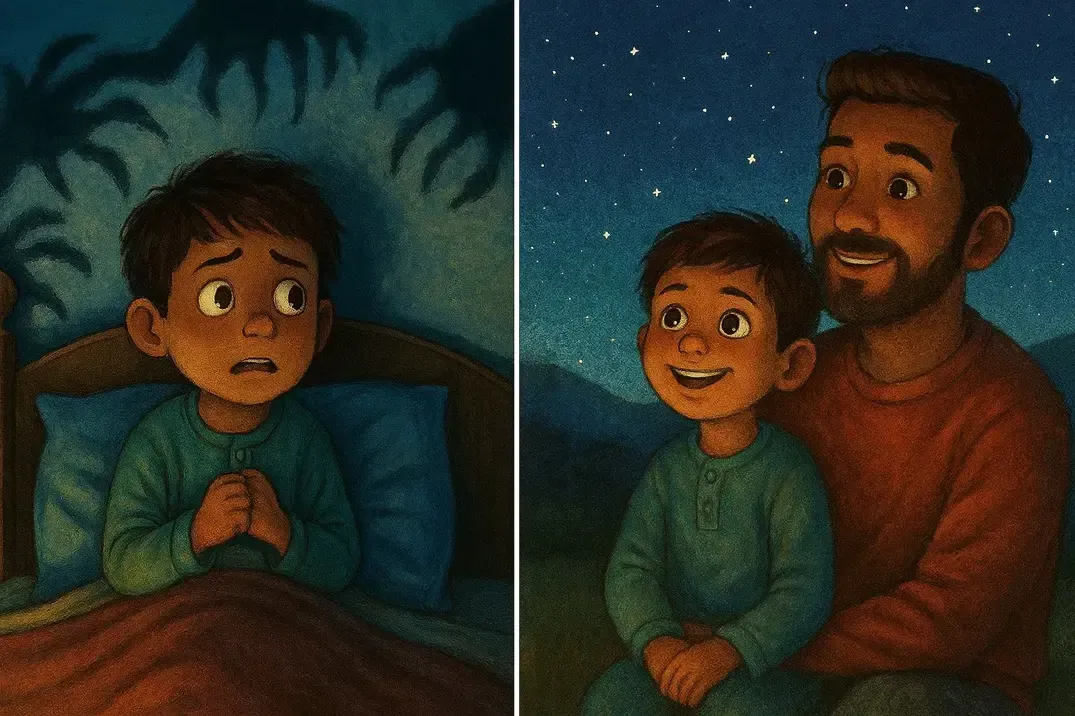 داستان ترس از تاریکی و فیلم های خیالی