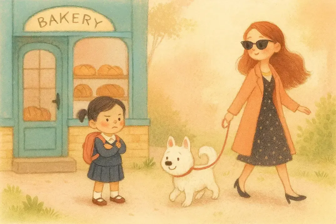 داستان راز زن مهربان و سگ سفیدش