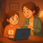 دینا و گفت وگوی اینترنتی خطرناک