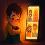 دنیای دروغین صفحه ی براق