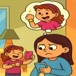 دخترک و ساعت طلایی جعلی