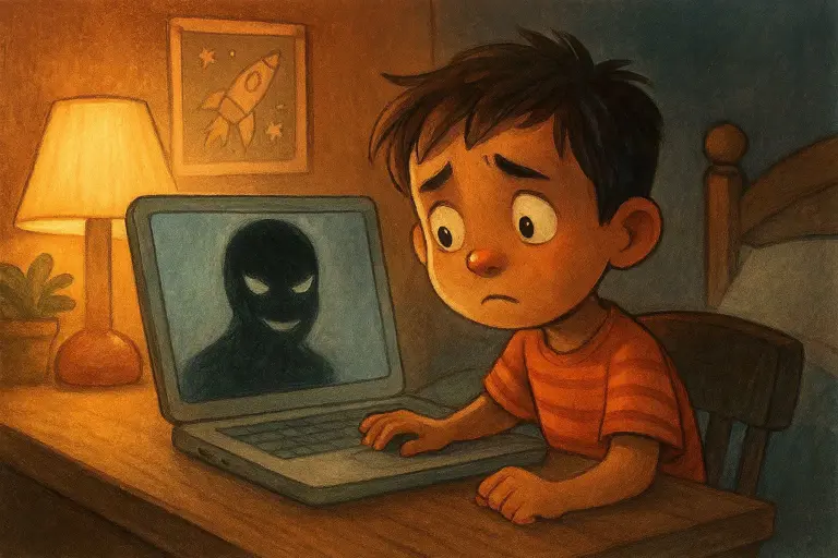 داستان راز ترسناک بازی آنلاین و دوست ناشناس