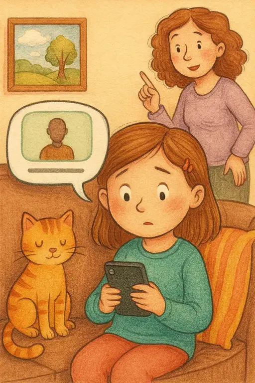 داستان پیام مرموز در شبکه اجتماعی