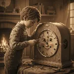 قصه شب کودکانه: ساعت قدیمی و راز زمان