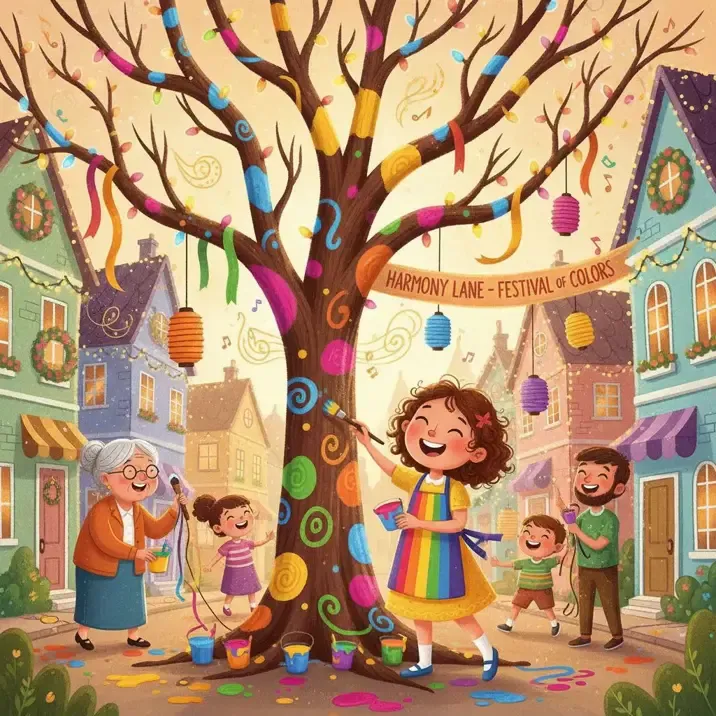 داستان دختر کوچولوی هنرمند و درخت آرزوها