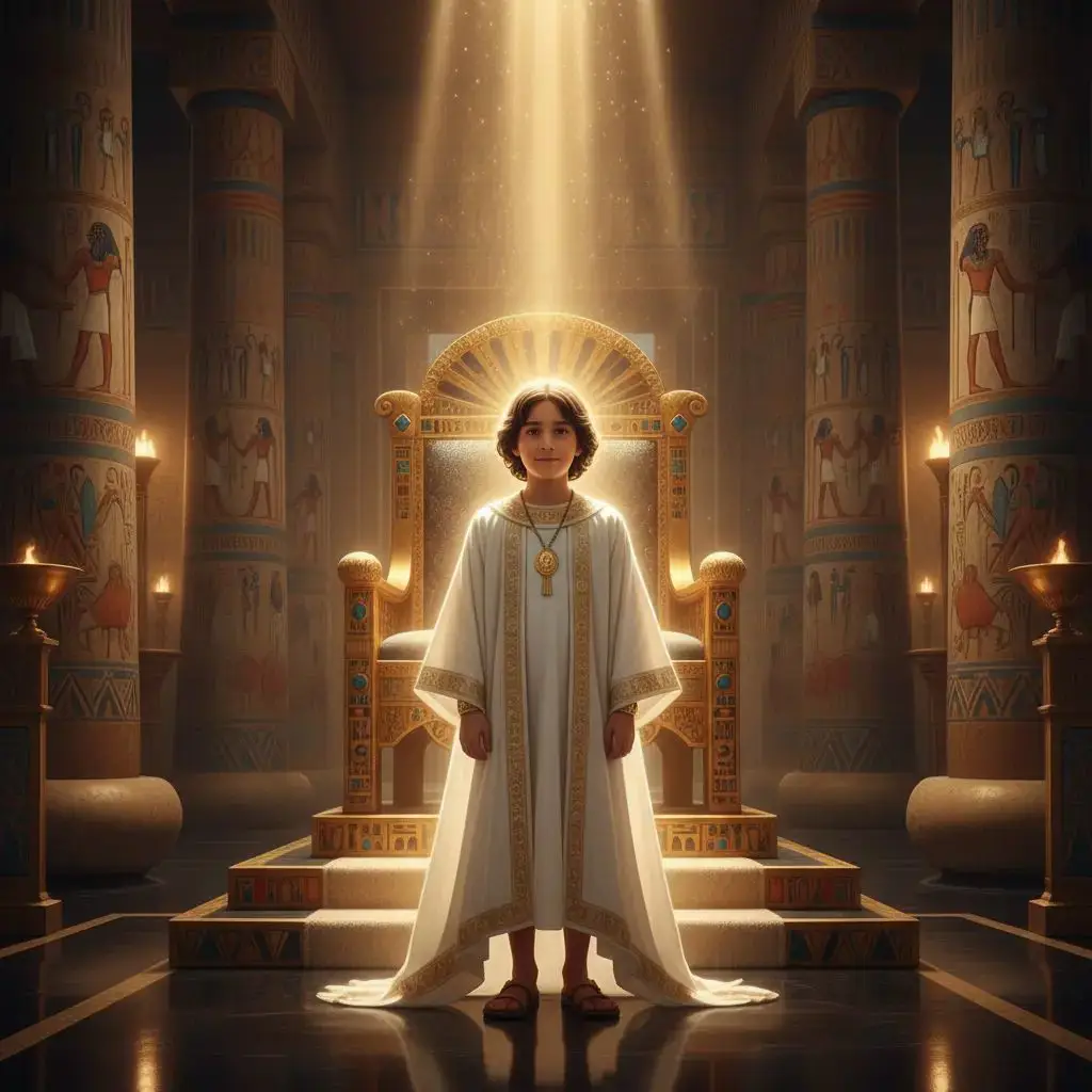 داستان داستان حضرت موسی و کودک شجاع در قصر فرعون