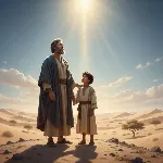 داستان حضرت ابراهیم و پسر مهربانش اسماعیل برای کودکان