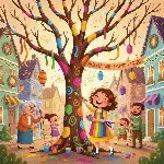 دختر کوچولوی هنرمند و درخت آرزوها