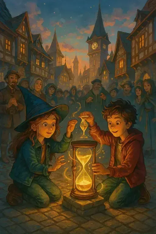 داستان معمای ساعت شنی گمشده