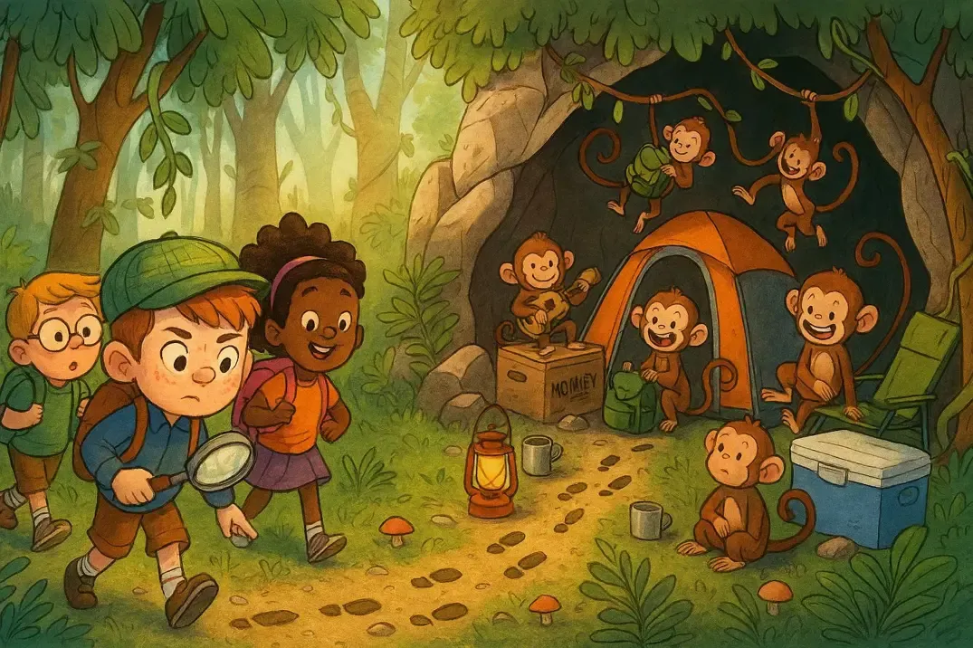 داستان ماجراجویی کارآگاه امیر در جنگل سایه ها