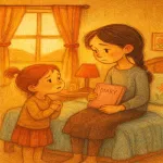 داستان کودکانه درباره خواهر کوچکتر کنجکاو: پرنیا و دفتر خاطرات ممنوعه