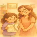 داستان کودکانه بلند درباره اجازه گرفتن: سارا و دفترچه نقاشی خواهرش