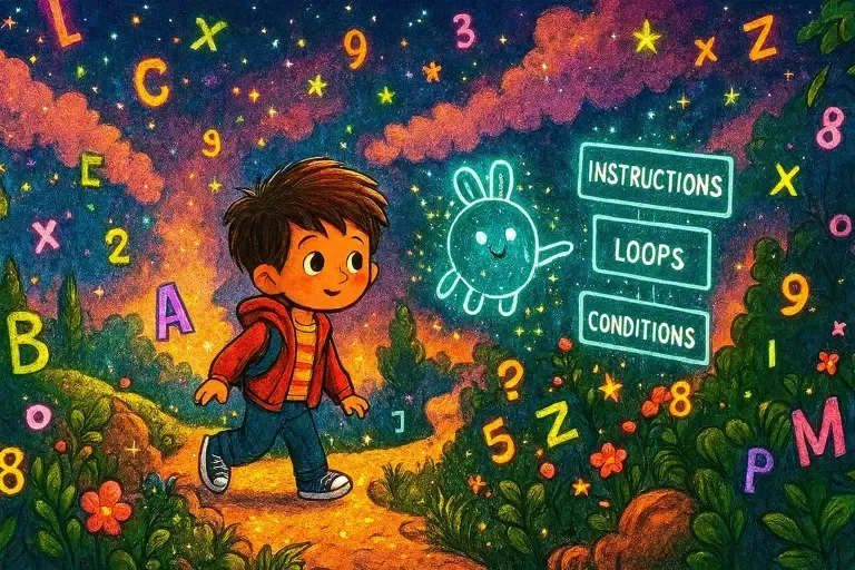 داستان ماجراجویی آرش در سرزمین کدها