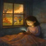 داستان کودکانه دختری که همیشه با موبایل بازی می کرد