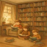 کتابخانه مخفی بچه ها