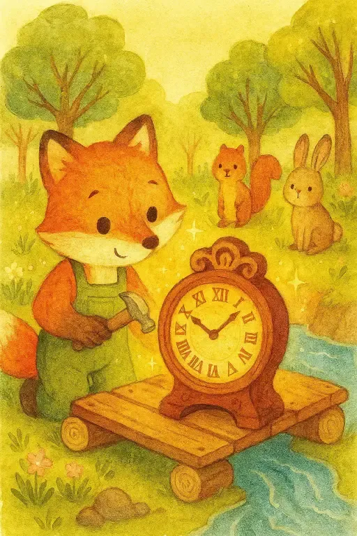 داستان روباه کنجکاو و پل دوستی