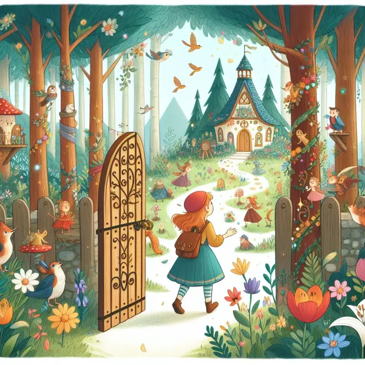 داستان ماجرای شگفت انگیز سفر به باغ جادویی