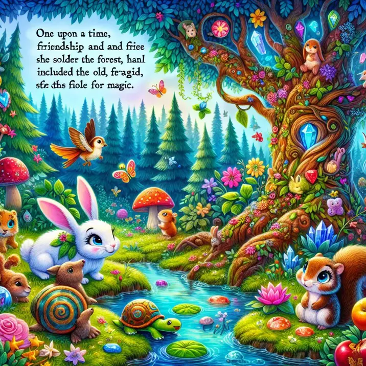 داستان ماجراجویی در جنگل رنگین