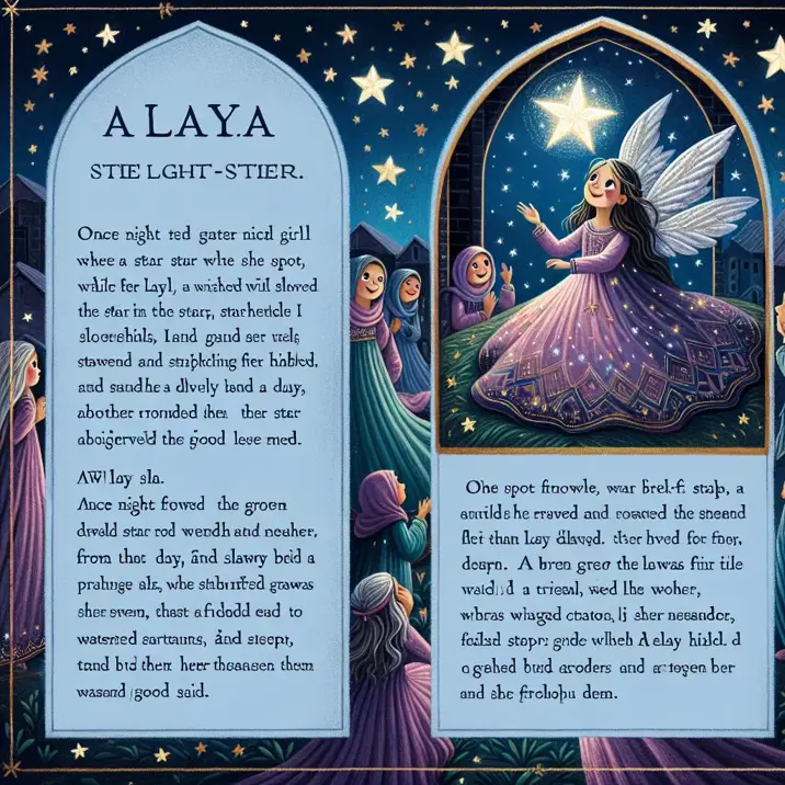 داستان ماجرای لیلا و ستاره خوابان