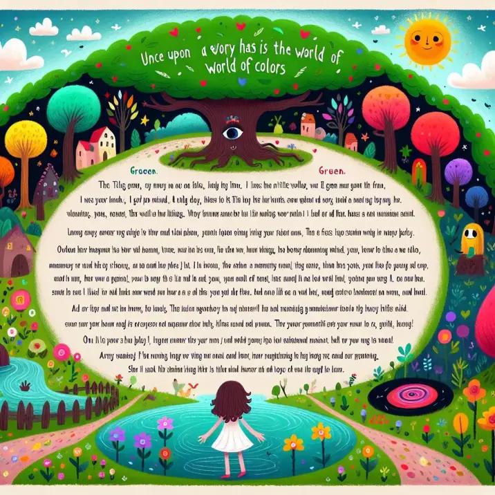 داستان ماجرای سفر به دنیای رنگ ها