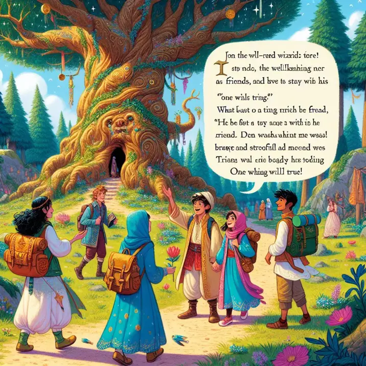 داستان راز جنگل جادویی