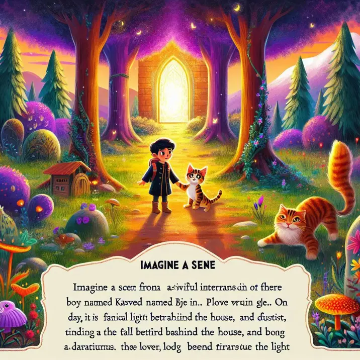 داستان ماجراهای شگفت انگیز کاوه و گربه اش