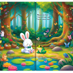 دوستی عجیب در جنگل رنگ ها