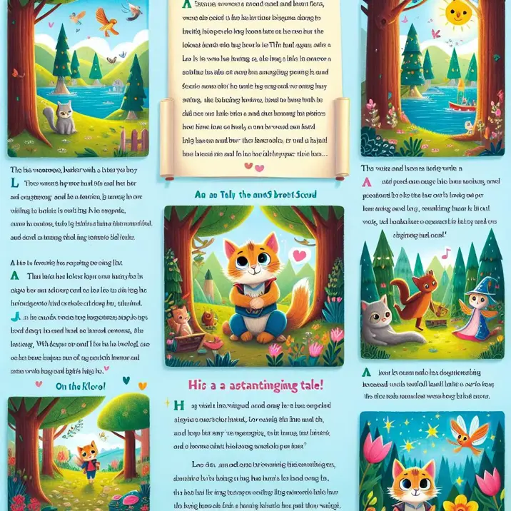 داستان ماجراجویی لئو در جنگل جادوئی