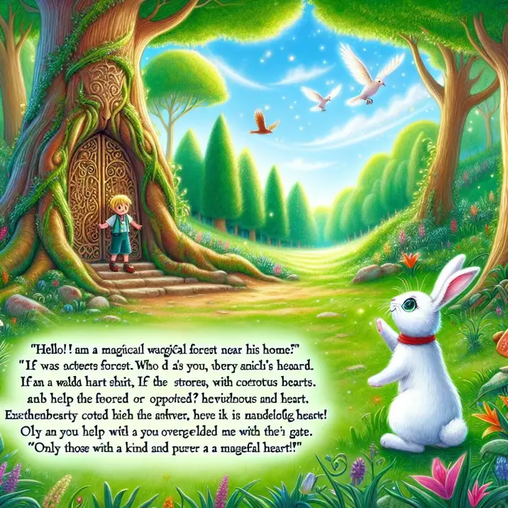 داستان ماجراجویی در جنگل جادویی