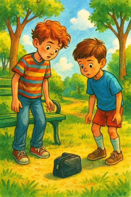 داستان راز ساک مشکوک در پارک