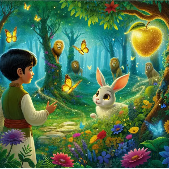 داستان ماجراجویی در جنگل جادوئی