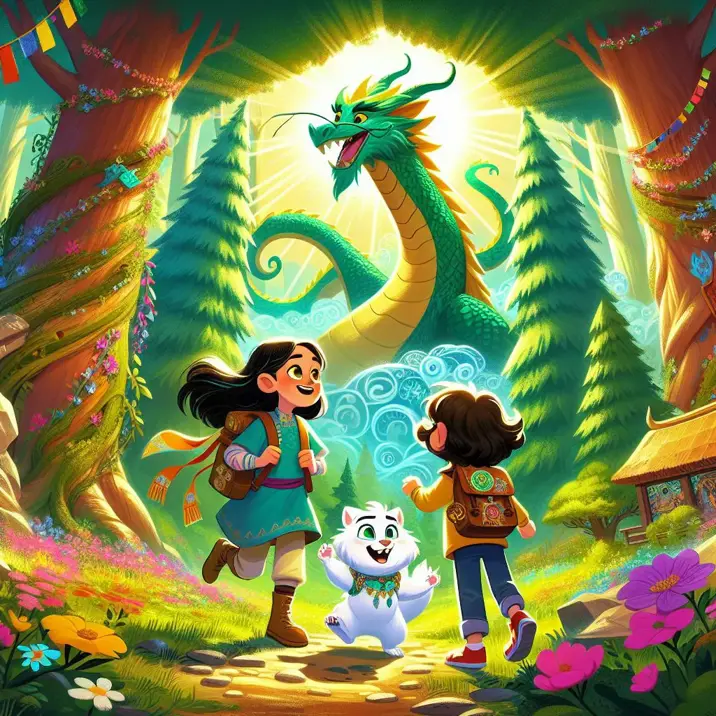 داستان ماجراجویی در جنگل جادویی