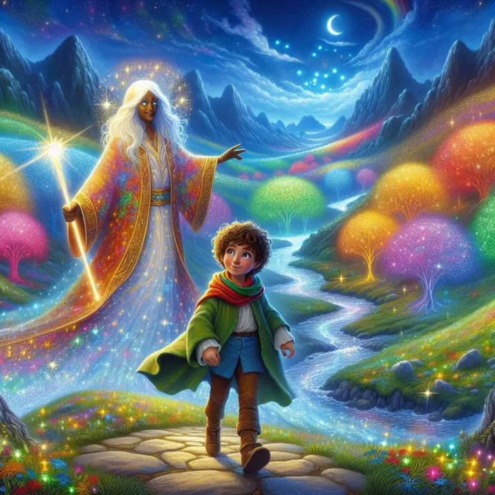 داستان سفر جادویی الی به سرزمین رنگین کمان