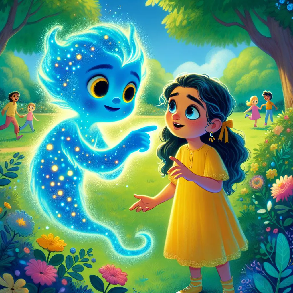 داستان دوست خیالی آبی