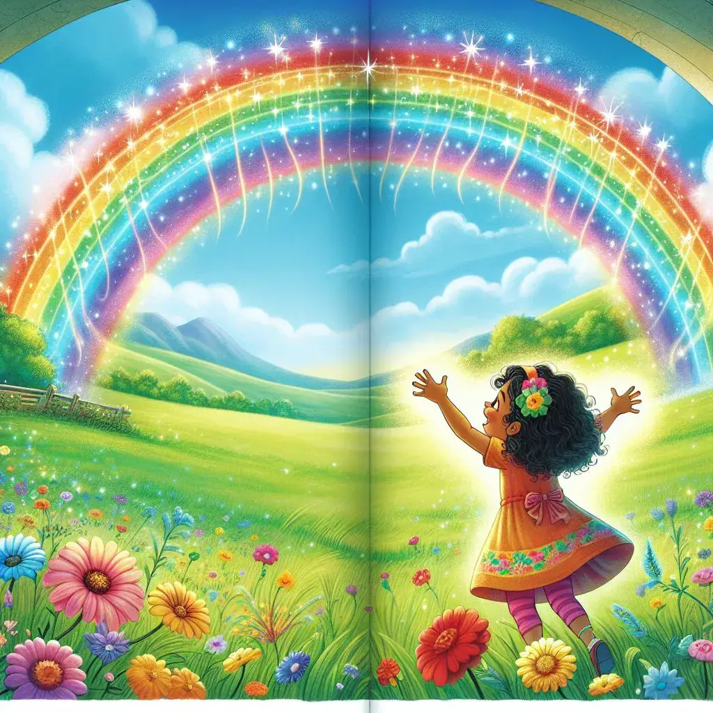 داستان جادوی رنگین کمان