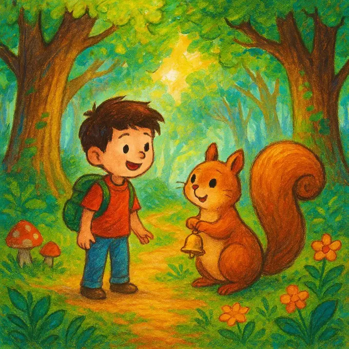 داستان ماجراجویی در جنگل جادویی