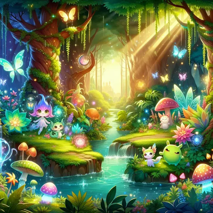 داستان ماجراجویی در جنگل جادویی