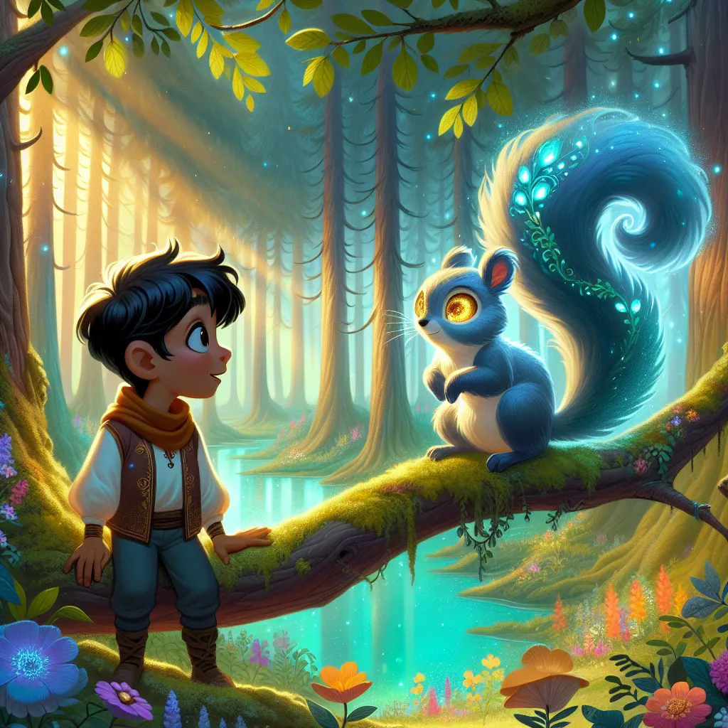 داستان ماجراجویی در جنگل جادویی