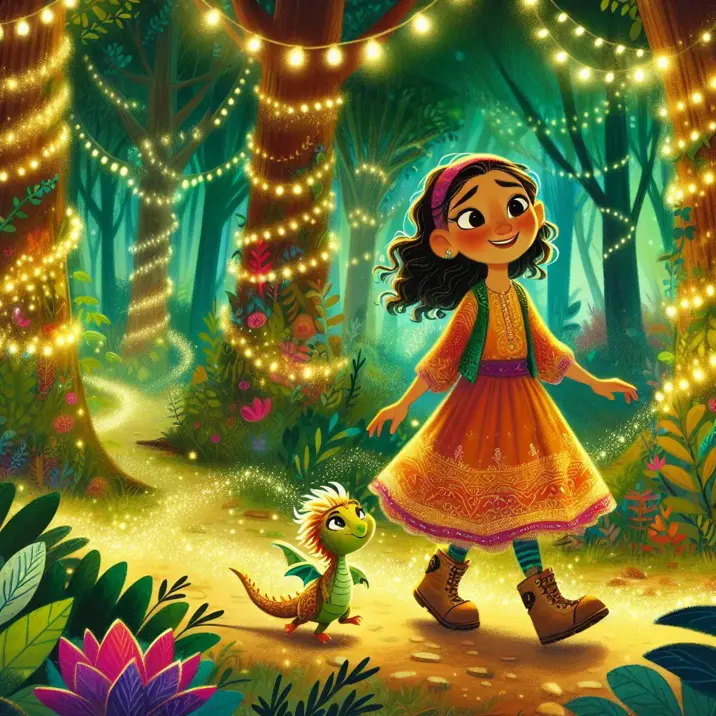 داستان ماجراجویی در جنگل جادویی