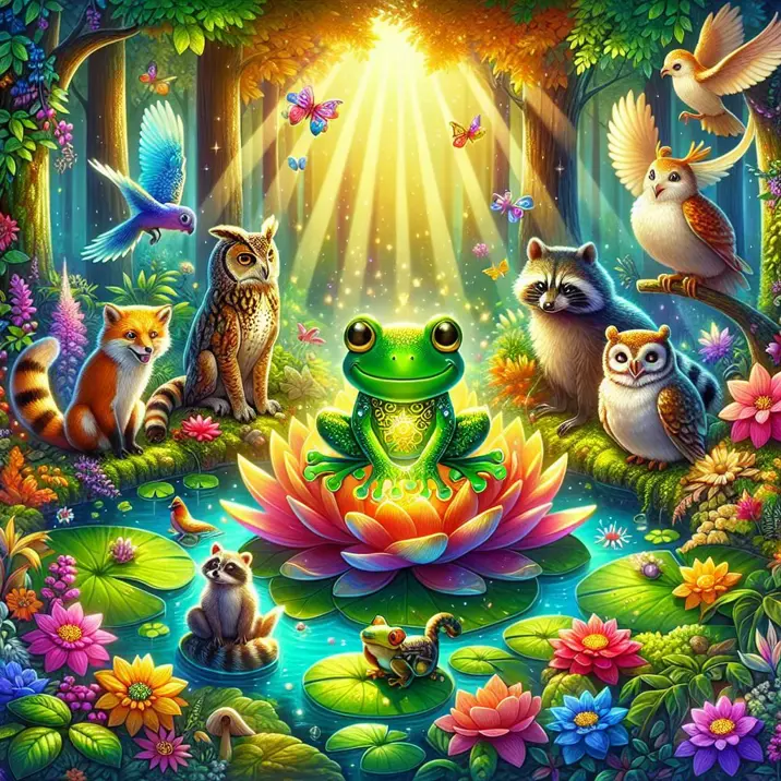 داستان جادوی رنگ ها و دوستی ها