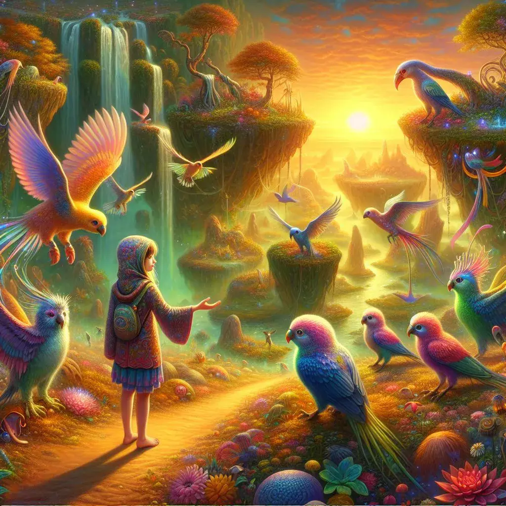 داستان سرزمین شگفت انگیز پرنده ها