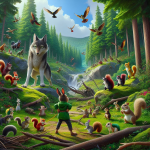 ماجرای شجاعت در جنگل عمیق