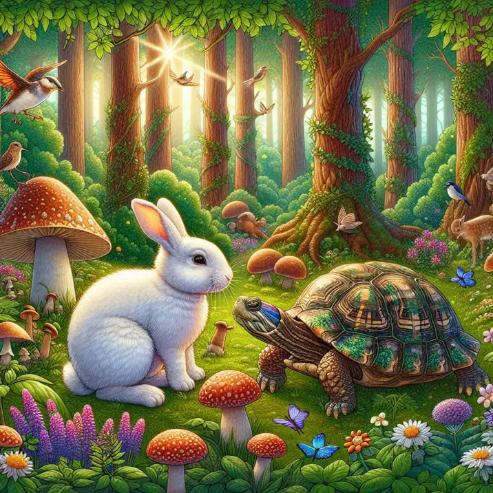 داستان دوستان جدید در جنگل شگفت انگیز