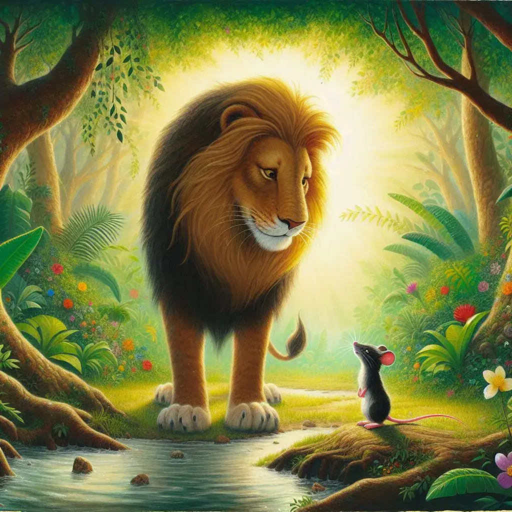 داستان دوستی عجیب: ماجرای شیر و موش