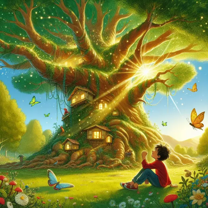 داستان ماجراجویی در درخت بزرگ