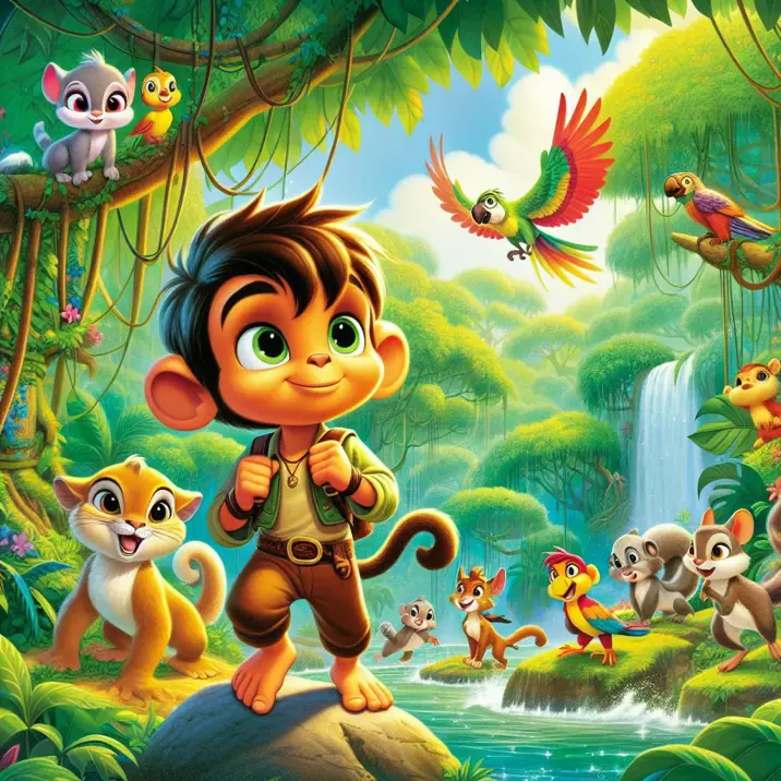 داستان ماجرای شجاعت میمونی به نام میمو