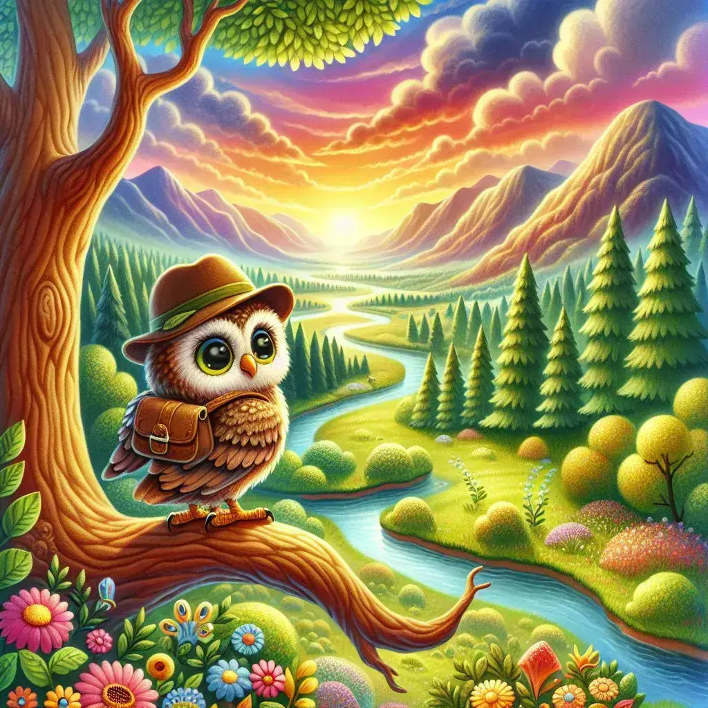 داستان سفر جالب جغد کوچک